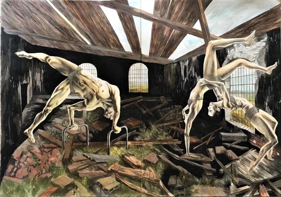 industrial archeology artwork