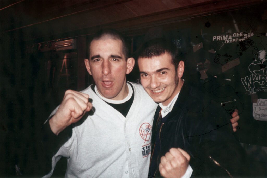 Raybeez and Marco Balestrino (Credit photo: Marco Balestrino's Archive)