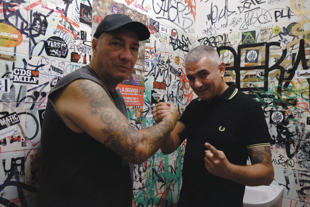 foto con Rude Ghetto 84 e Marco Balestrino di Fabrizio Barile