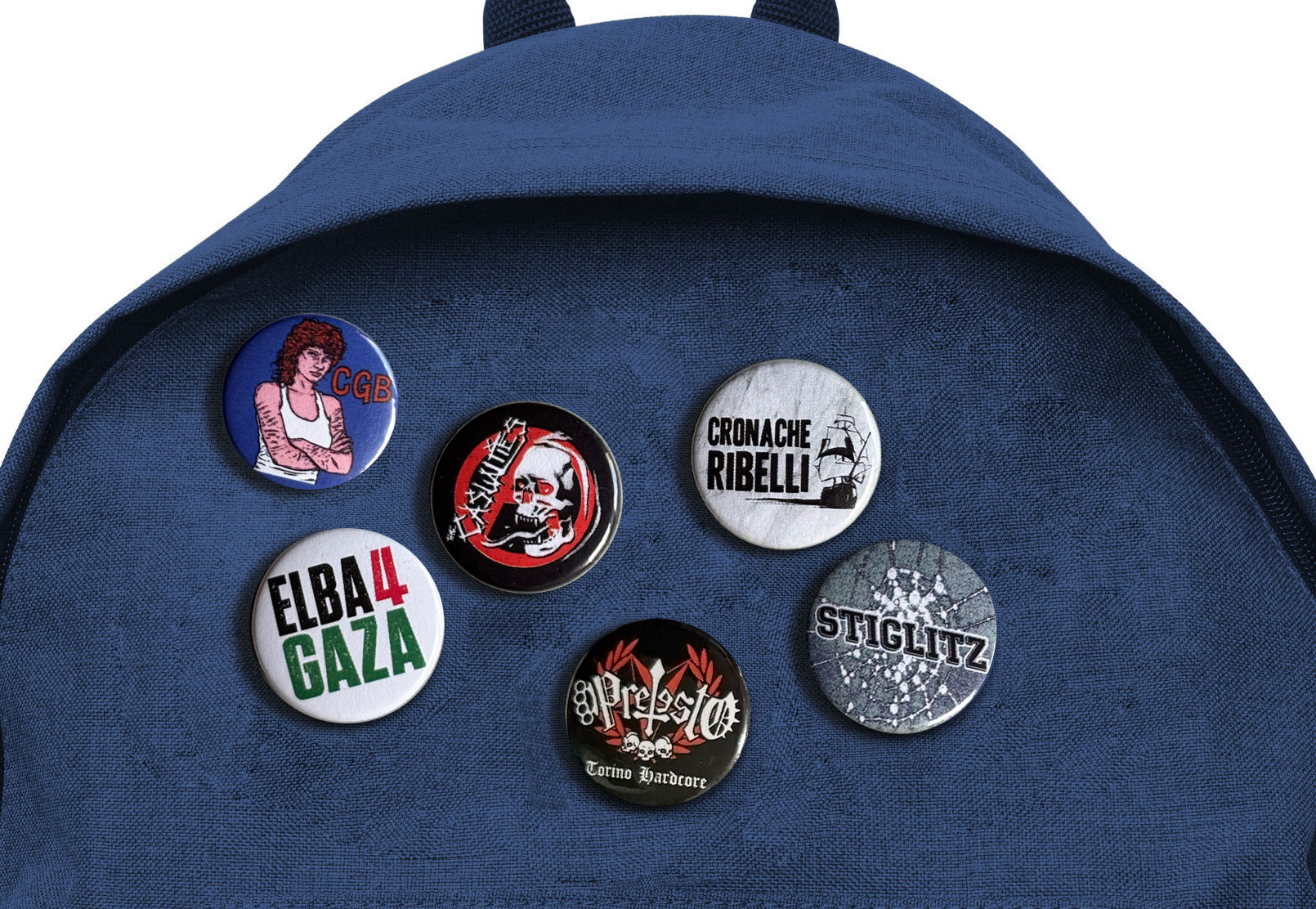 Spille Personalizzate Radio Punk