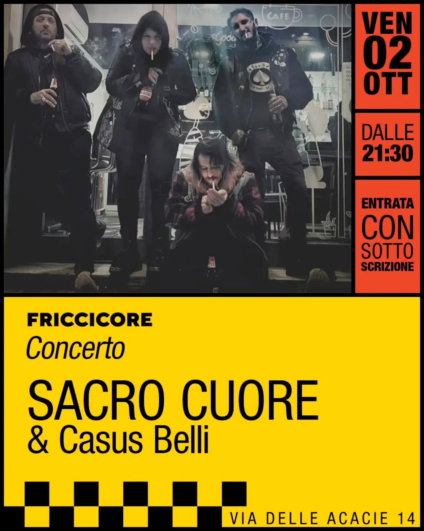 Sacro Cuore + Casus Belli