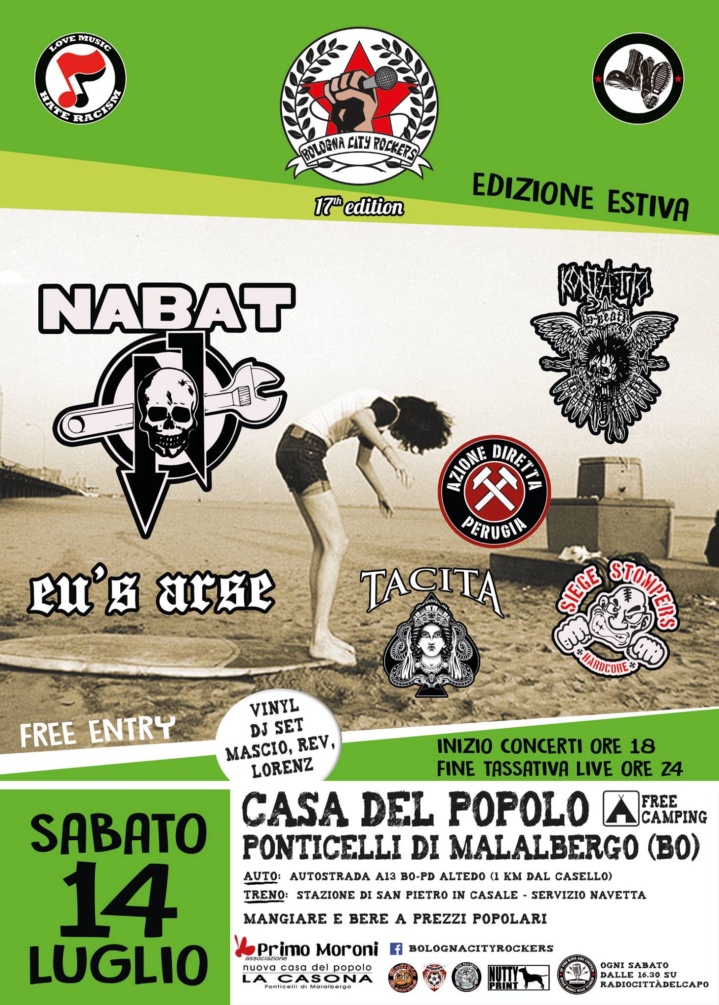 Prossime date di Bologna City Rockers! Radio Punk